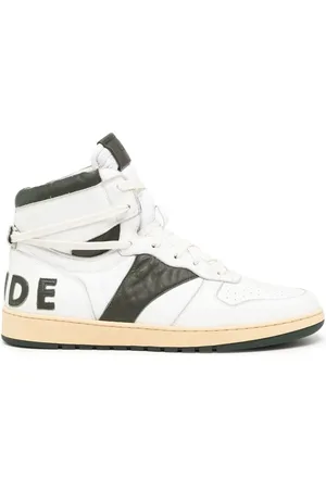 Rhude Baskets montantes à logo