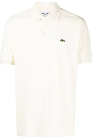 Lacoste Polo en coton à patch logo