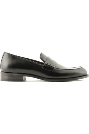Giorgio Armani Mocassins en cuir à bout en amande