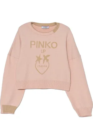 Pinko Pull à logo en intarsia