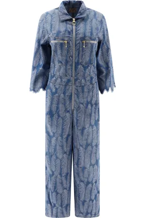 KAPITAL Combinaison Magpie en jean