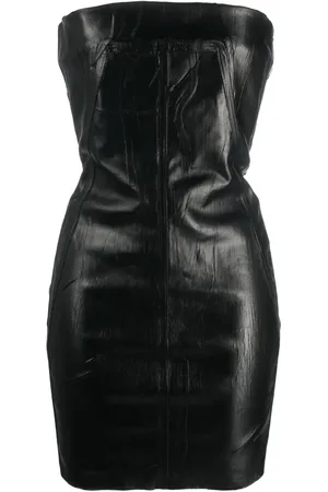Rick Owens Robe-bustier à coupe courte