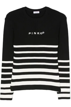 Pinko Haut nervuré à rayures