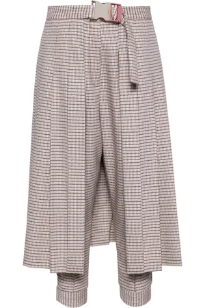 Fendi Pantalon à plis marqués