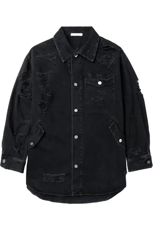 Helmut Lang Chemise à effet usé