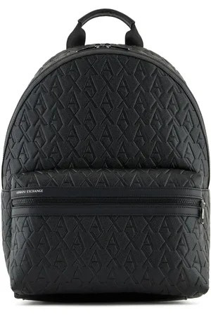Armani Exchange Sac à dos à monogramme embossé