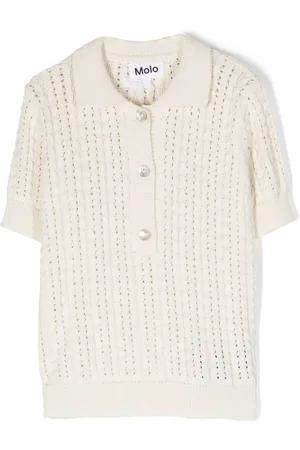 Molo T-shirt Gretel en maille ajourée