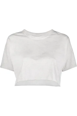 ISAAC SELLAM EXPERIENCE T-shirt crop à manches courtes