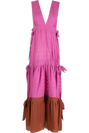 CLUBE BOSSA Robe Bourgen colour block