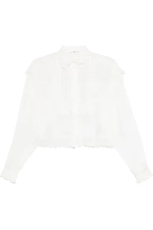 ERMANNO SCERVINO Chemise à empiècement en dentelle
