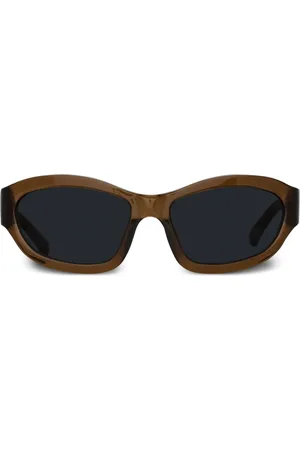 Linda Farrow X Dries Van Noten lunettes de soleil géométriques