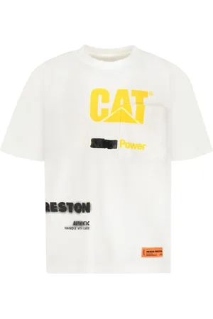 Heron Preston X Cat t-shirt imprimé en coton