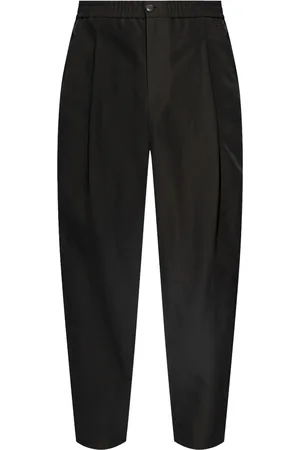 Giorgio Armani Pantalon à détails plissés