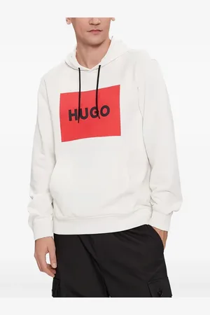 HUGO BOSS Hoodie à logo imprimé