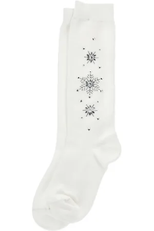 MONNALISA Chaussettes à ornements en cristal