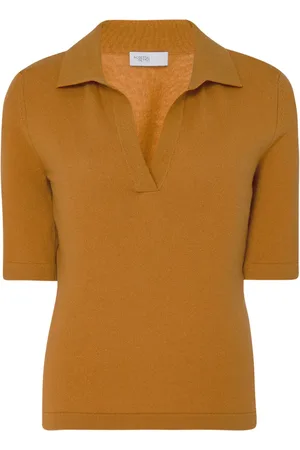 ROSETTA GETTY Polo en maille ajourée