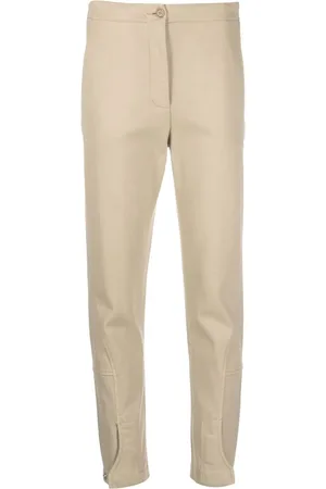Aspesi Pantalon en laine à taille haute