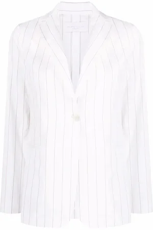 Fabiana Filippi Blazer rayé à simple boutonnage
