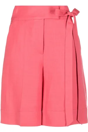 Twin-Set Short droit à taille nouée