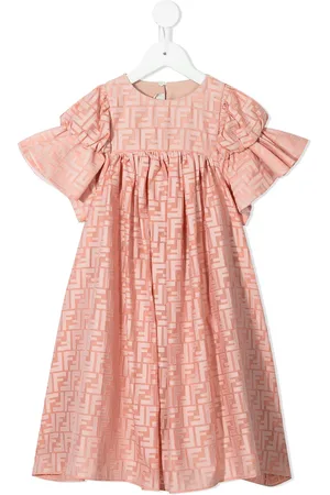 Fendi Robe à motif monogrammé