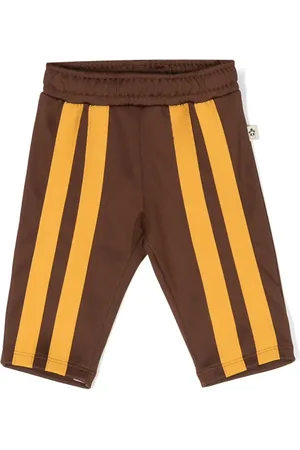 Mini Rodini Pantalon de jogging à détails rayés