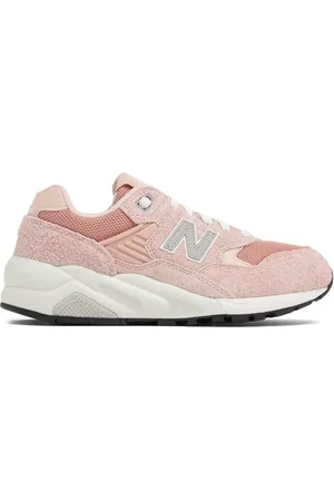 New Balance Baskets en daim 580 à patch logo
