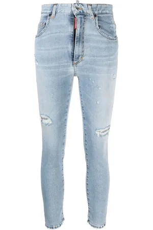 Dsquared2 Jean skinny à effet usé