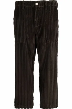 JEJIA Pantalon court en velours côtelé