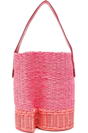 SACAI Sac seau à design tressé