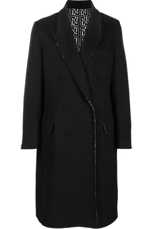 Fendi Manteau réversible à boutonnière croisée