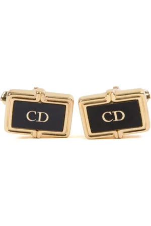 Dior Boutons de manchette à logo CD (années 1990)