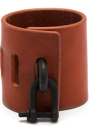 PARTS OF FOUR Bracelet Restraint Charm en cuir