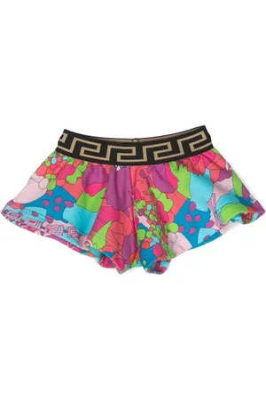 VERSACE Short à motif abstrait