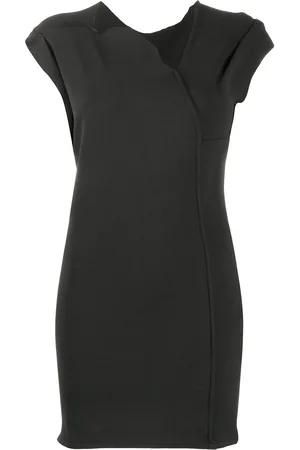 Rick Owens Robe à col asymétrique