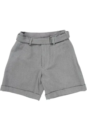YOHJI YAMAMOTO Short à taille ceinturée
