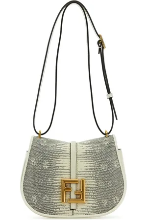 Fendi Sac porté épaule FF en cuir