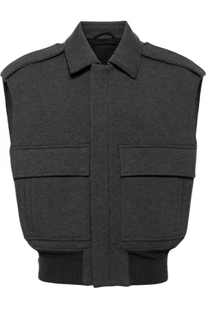 CROQUIS Gilet à fermeture zippée