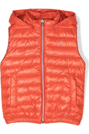 HERNO Gilet à plaque logo
