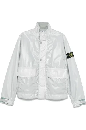 Stone Island Veste matelassée à patch Compass