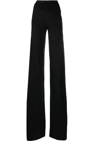 Rick Owens Pantalon nervuré à coupe longue