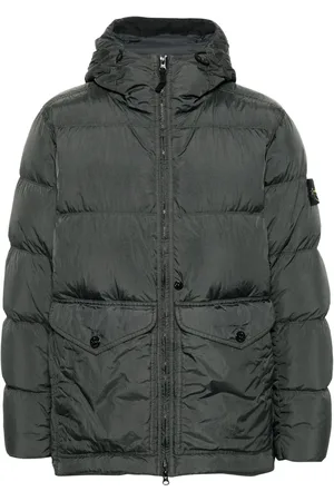 Stone Island Doudoune à patch Compass