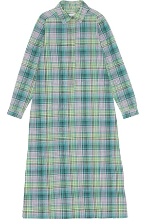 Ganni Robe-chemise à carreaux
