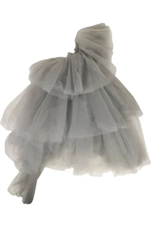 OFF-WHITE Robe longue Tulle Raptor