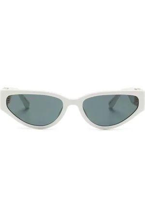 Linda Farrow Lunettes de soleil Tomie à monture papillon