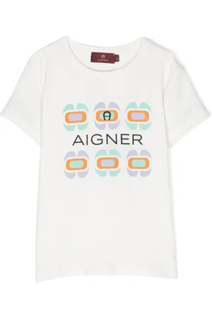 Aigner T-shirt en coton à logo imprimé