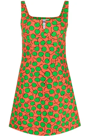 Moschino Robe courte à cerises imprimées