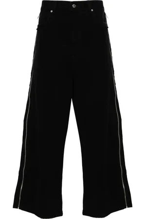 LU’U DAN Jean à détails de zips