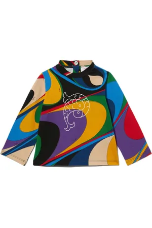 PUCCI Junior Haut à imprimé Onde