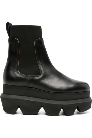 SACAI Bottines Chelsea 90 mm en cuir