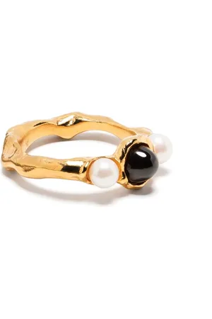 Alighieri Bague The Nocturnal Desire sertie de perles